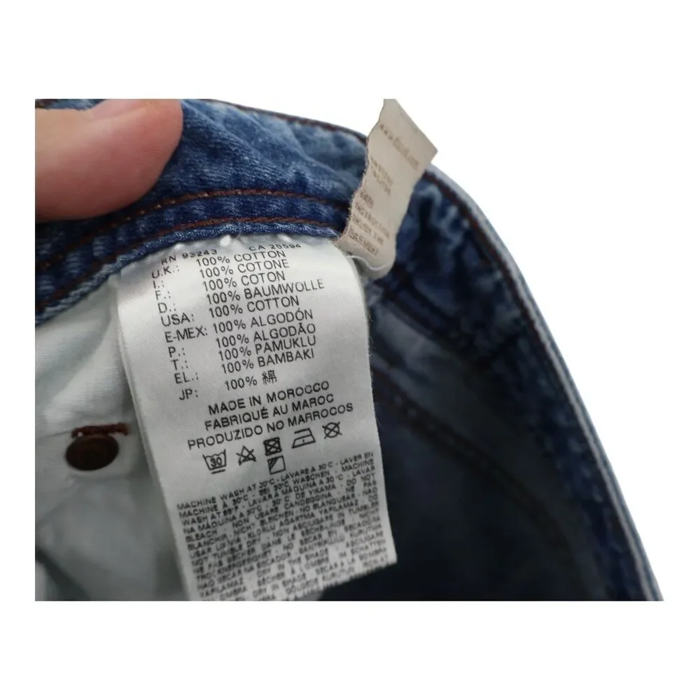 Diesel Larkee Relaxed Blue Regular Comfort Straight Jeans Mens Size 36 x 32